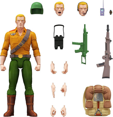 Super7 Ultimates! G.I. Joe Duke - 7' G.I. Joe Action Figure With Accessories Classic Cartoon Collectibles And Retro Toys