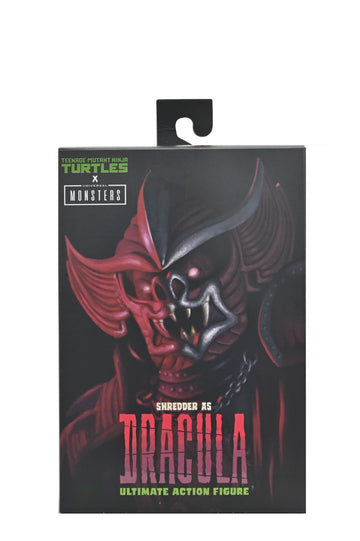 NECA Universal Monsters x Teenage Mutant Ninja Turtles 7 Scale Shredder as Dracula Crimson Figure