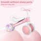 Gnayuij Colorful Lighting Baby Balance Bike For 1 Year Old Girl Gifts, 12-24Months Kids Toys Toddler 1St Birthday Gifts,No Pedal