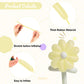 Hykjnbw Yellow Long Balloons For Balloon Animals, 260 Pastel Balloons Art Kit For Twisting, Skinny Modeling Balloons Supplies Fo