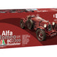 Italeri 4708S Alfa Romeo 1:12 8C/2300 1931-33 Building, Stand Model Making, Crafts, Hobby, Gluing, Plastic Kit, red, Mittel