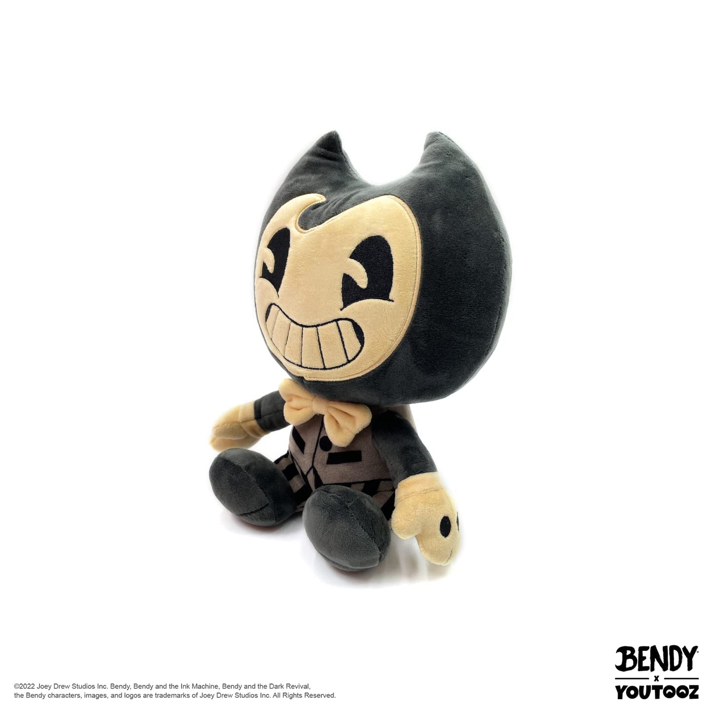 Youtooz Bendy Plush 9'' Inch, Official Stuffed Bendy Plushie From Bendy And The Dark Revival By Youtooz Bendy And The Dark Reviv