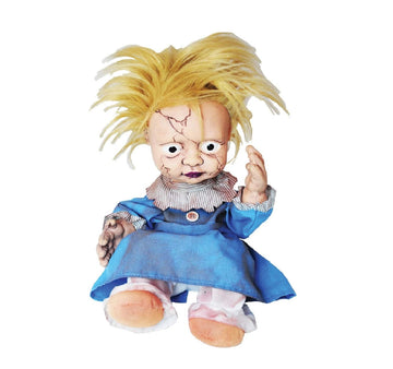 Morris Costumes Creepy Crying Doll Baby Ugly Haunted Doll Animatronics Spooky Decor Scary Halloween Decorations Indoor, Scary Haunted House Dolls Props