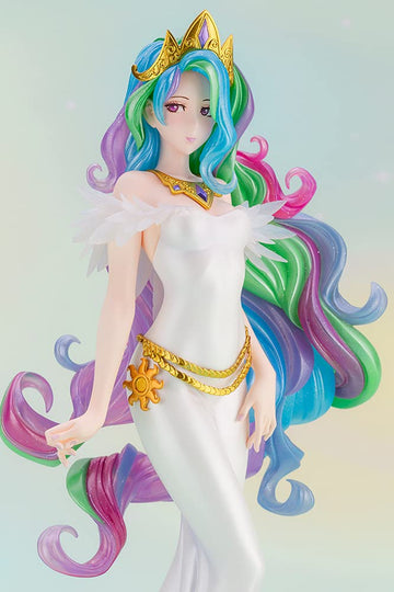 Kotobukiya My Little Pony: Princess Celestia Bishoujo Statue, Multicolor