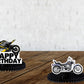 Motorcycle Motorbike Happy Birthday Honeycomb Centerpieces Extreme Soprts Racing Motocross Dirt Bike Theme Decor for Motorcycle
