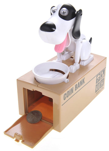 Powertrc Dog Coin Bank For Kids, Cute Money Bank For Boys And Girls, Savings Piggy Bank | Fun Gift For Kids And Adults