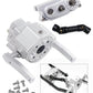 RCMYou Upgrades Part for 1/10 Axial SCX10 & SCX10 II 90046 313mm 12.3 Inch Wheelbase Chassis Frame,Metal Prefixal Gearbox & Driv
