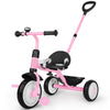 Liberry 2 In 1 Toddler Tricycle Age 2 3 4 Years Old, Kids Trike With Adjustable Push Handle, Bell & Basket, 3 Wheel Bike Riding
