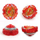 Bey Battling Top Burst Tops Toy Set Toy Gift For Children Boys Ages 6 8 10 12+ Combat Battling Game 6 Burst Spinning Tops 2 Two Way Launchers Grip Starter