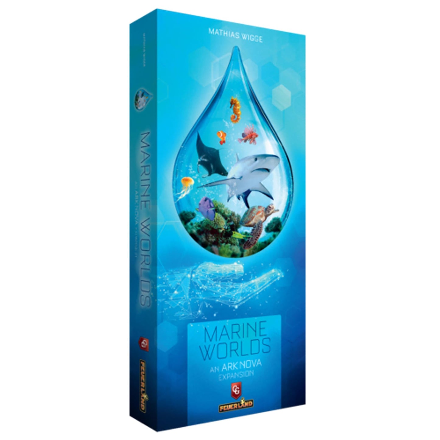 Capstone Games Ark Nova: Marine Worlds Expansion - Strategy Board Game for 1-4 Players, Ages 12+, Cardstock Material