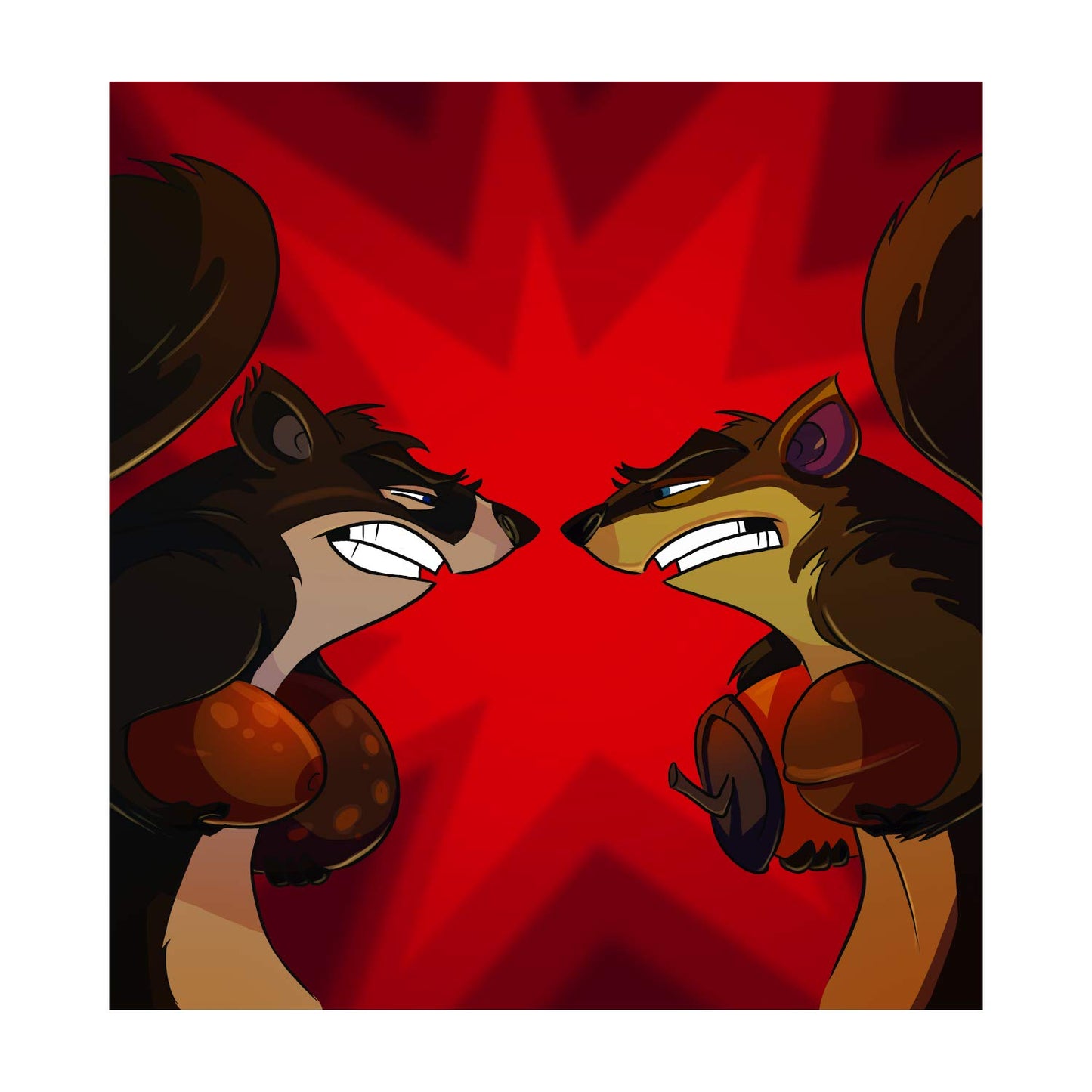 Wildfire Sandstorm Nuts Card Game - For 2-6 Players, Ages 13+, Model 11080WDF, Fun Squirrel-Themed Challenge