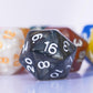 10Pc D20 Polyhedral Dice Set 22Mm For Dnd Rpg Mtg Table Games (Pearl Color Dice)