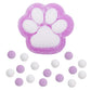 Peutier Cat Paw Squeeze Toys, Plastic Taba Soft Cat Paw With 10 Mini Balls Novelty Kawaii Jelly Kitty Paw Soft Relaxing Animals