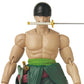 ANIME HEROES One Piece Roronoa Zoro Three Sword Style Action Figure, Model 37052, PVC Material, Collectible Toy