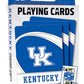 Masterpieces Family Games - Ncaa Kentucky Wildcats Playing Cards - Officially Licensed Playing Card Deck For Adults, Kids And Family