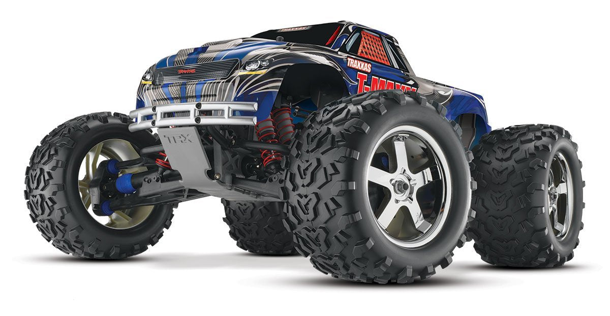 Traxxas T-Maxx 3.3: Powered 4Wd Maxx Monster Truck (1/10 Scale), Blue