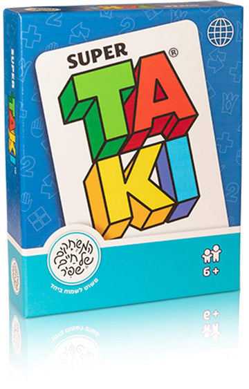 Amigo Super Taki Playing Cards Game For Adults And Kids, Blue Box