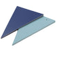 Zooyoo 20 Feet Blue And Light Blue Pennant Banner, Paper Triangle Flags Bunting For Baby Birthday Party, Wedding Decor, Baby Sho