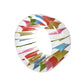 MorTime Inflatable Roller Float  52'' Colorful Water Wheel  Swimming Pool Roller Toy for Kids and mature-themeds Outdoors