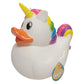 Big Rubber Ducky Collectible Mix (5.5') Alien, Robot, Dinosaur, Splat, Ninja, Confetti, Pink Heart, Yellow, Unicorn And Astronaut. Perfect For Ducking (Unicorn)