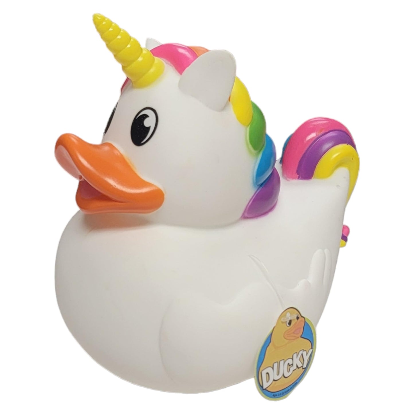 Big Rubber Ducky Collectible Mix (5.5') Alien, Robot, Dinosaur, Splat, Ninja, Confetti, Pink Heart, Yellow, Unicorn And Astronaut. Perfect For Ducking (Unicorn)