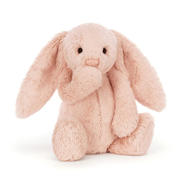 Jellycat Bashful Blush Bunny Stuffed Animal, Medium 12 Inches - Rabbit And Bunny Plush Toy - Classic Children'S Gift