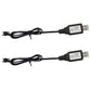 Sm2P Charger For 7.2V Ni-Cd Ni-Mh Battery Huina 1550 15 Channel Rc Excavator Rc Cars Toy, Usb Charging Cable Cord 2-Pack
