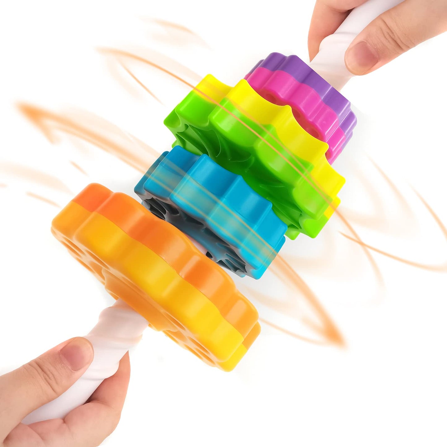 Byfwh Baby Spin Stack Toy,Premium Stacking Toy For Kids,Baby Spinning Toy,Stacking Toy For Babies And Toddlers,Educational Toddl