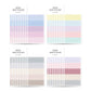 Monolike Wow Bar Sticker Grid B Set - Mini Size Cute Stickers, Square Stickers