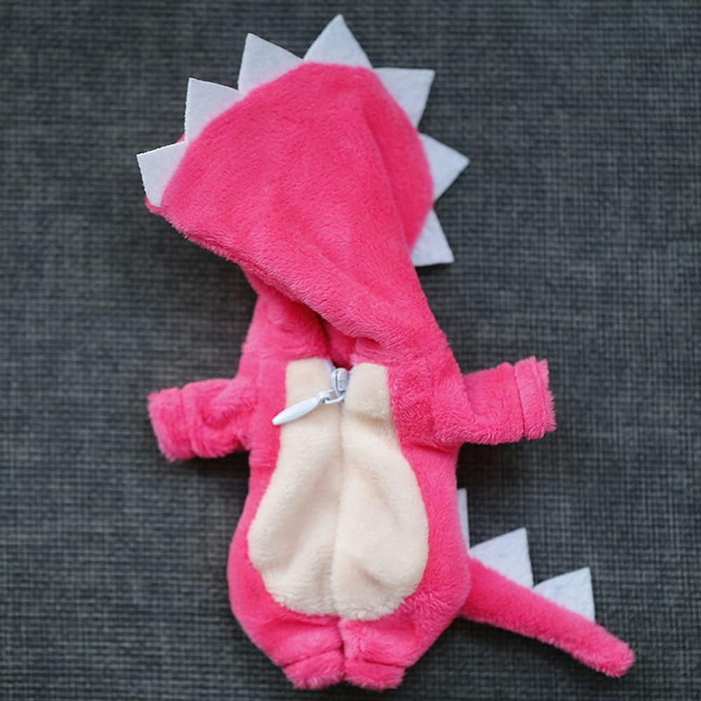 Xidondon Cute Dinosaur Animal Monster Doll Clothes For Ob11,Molly, Gsc,1/12 Bjd Doll Accessories Toys Dolls Clothes (Pi)