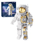 NETEHU Space Astronaut Building Block Toy - Ideal Gift for 6-14 Year Old Children - 880pcs for mature-themed Space Astronaut Building Block Sets