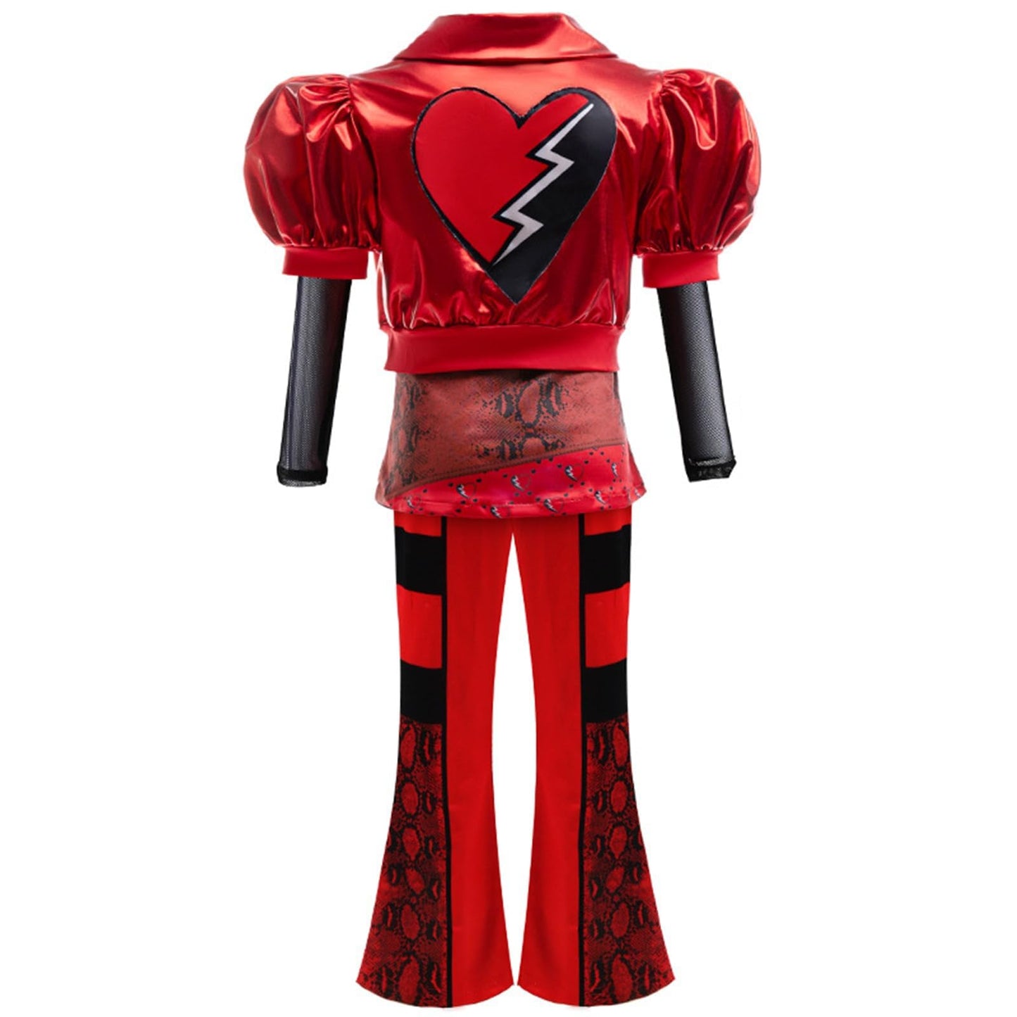 Lgandpg Red Costume Kid, Rise Of Red Costume Girls Halloween Dress Up 3Pcs Set