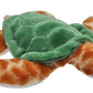 WILD REPUBLIC EcoKins Mini Sea Turtle Plush Toy, 8 inches, Eco-Friendly, Handcrafted from 7 Recycled Bottles, Model 24804