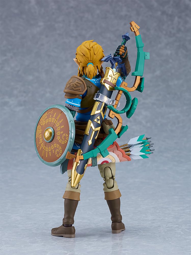 Good Smile Company Figma Action Figure - The Legend of Zelda: Tears of The Kingdom Link, 5.9" Multicolor, Model G19069, Plastic