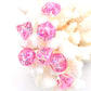 UDIXI Polyhedral DND Dice Set, D&D Dice Pink Dice Compatible Dungeons and Dragons Role Playing Game,MTG,Pathfinder,Board Games,