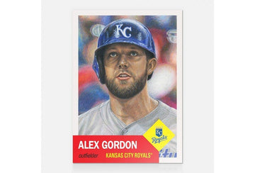 Kansas City Royals Mlb Alex Gordon Topps Living Set Card #11