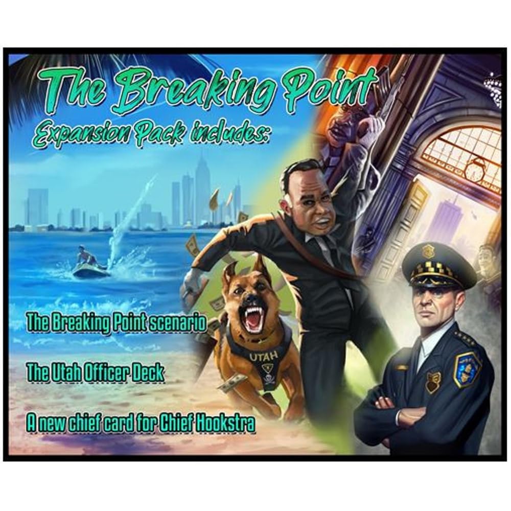 Black Key Games Bkgcd3003 Code 3 - The Breaking Point Expansion Pack Board Game