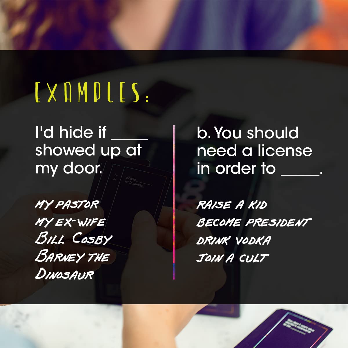 Inspiration Play Outrageous Family Party Game - Hilariously Funny Game for Ages 13 and Up - 4-8 Players