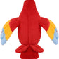 9'' Cute Talking Parrot Repeats What You Say Electronic Interactive Plush Toy Stuffed Animal Record Parrot Waving Wings Funny Bird Toys For Children Girls Boys Best Xmas Gift (Red Parrot)