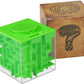 ThinkMax Money Maze Puzzle Box - Green Acrylic Gift for Kids & Adults
