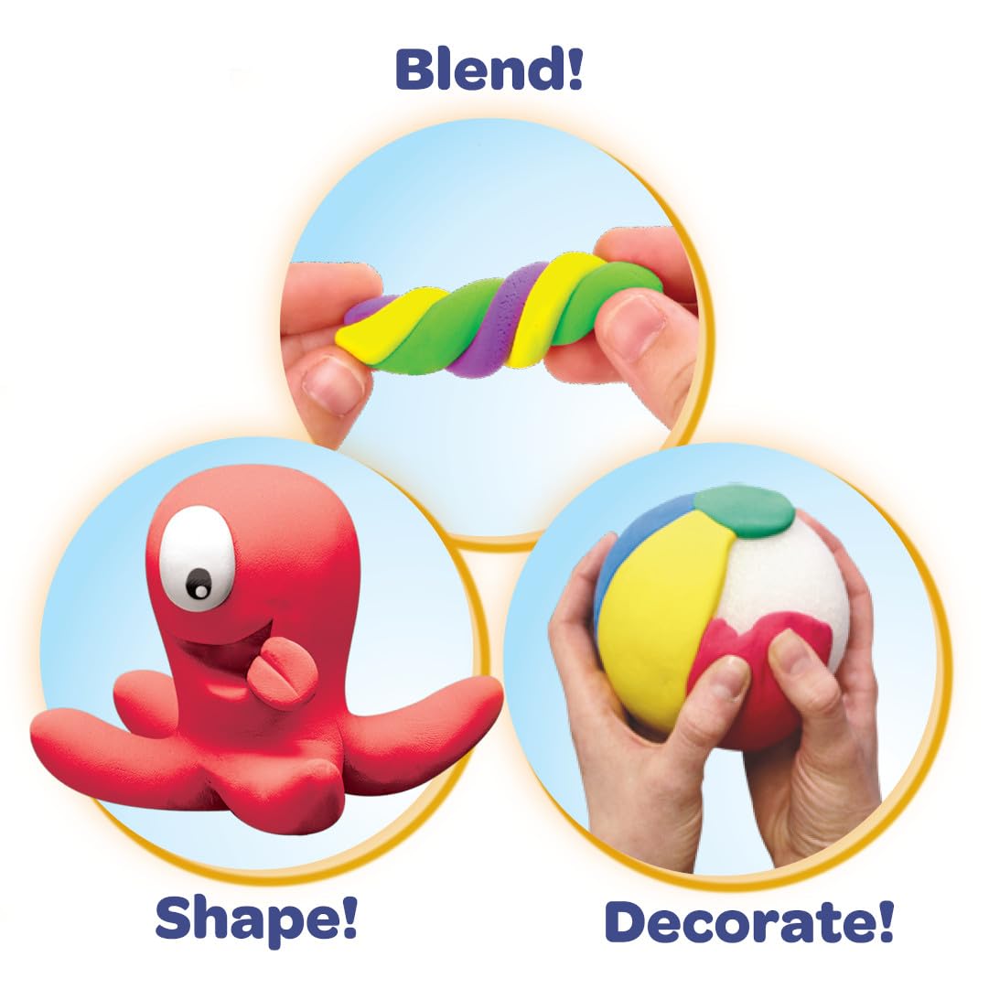Crayola Model Magic Deluxe Variety Pack 14Ct - Assorted Air Dry Clay for Kids, Bulk Christmas Gifts, Ages 4+