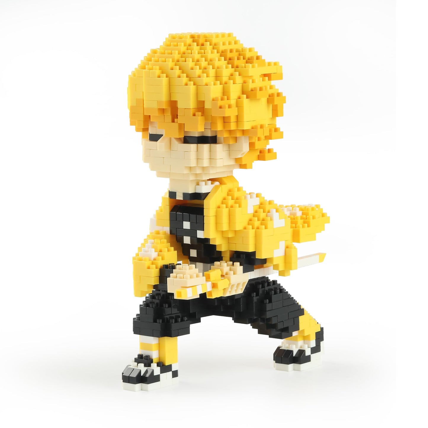 MACTANO Anime Holy Slayer Brickheadz Zenitsu Agatsuma Figure Building Set Micro Mini Building Block Toy for Kids mature-themed-1000pcs
