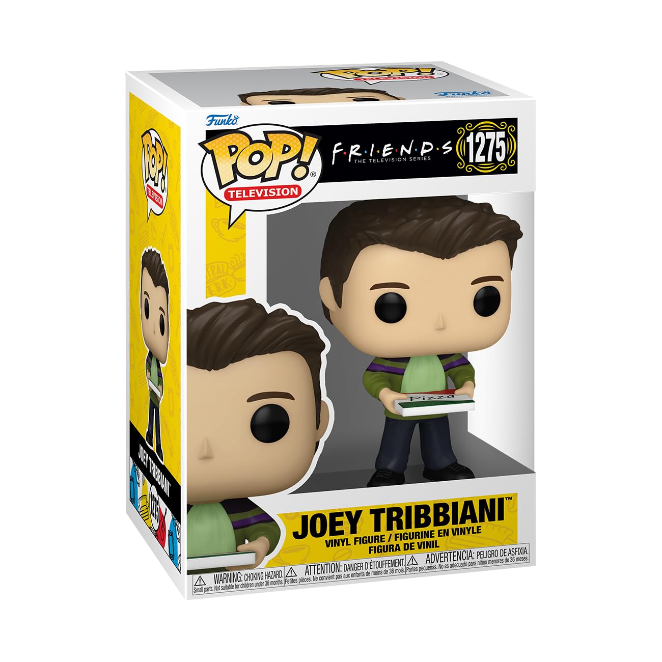 Funko Pop! Tv: Friends - Joey Tribbiani With Pizza - Collectable Vinyl Figure - Gift Idea - Official Merchandise - For Kids & Ad