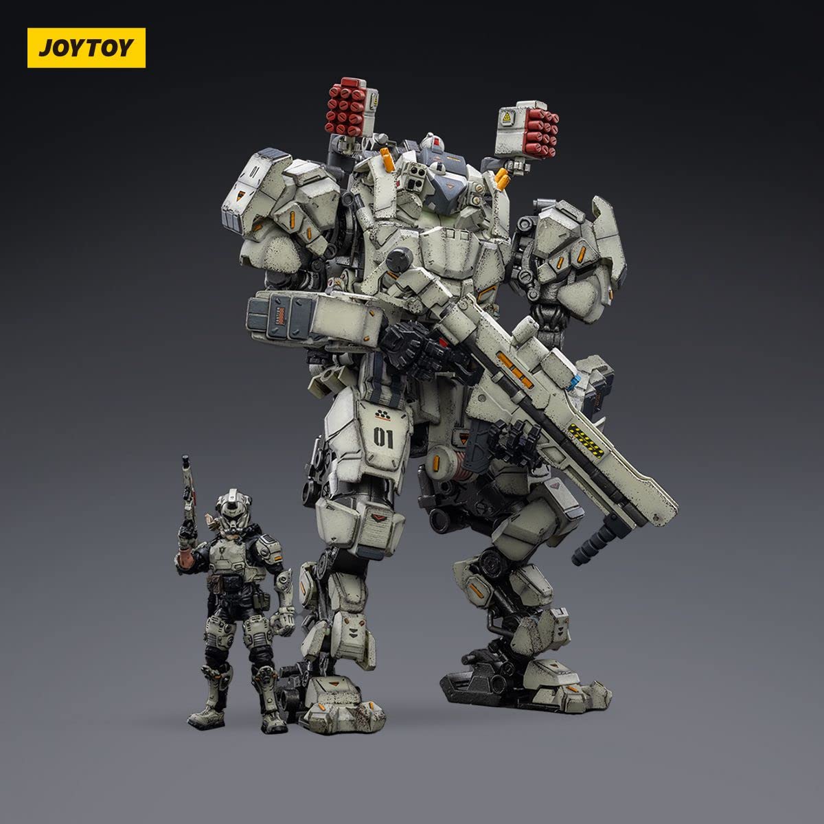 JOYTOY 1/18 Action Figure Sorrow Expeditionary Forces-Tyrant Mecha 01 12inch Model