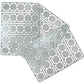 Warlord Games 75 x 25mm Round Lipped Plastic Bases for Tabletop Miniatures - Grey