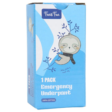 3 Packs Emergency Underpants In A Box Instant Undies Travel Out Emergency Underwear Funny Gag Gift Prank White Elephant Gift Exc