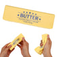 Squeeze Butter Toy, PU Material Butter Slow Rising Squishy Toys Squeeze Food Gadget for Adults Office or School Calming Down (Ye