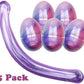 Anditoy 5 Pack Slime Eggs Stress Relief Toys Easter Eggs For Kids Boys Girls Easter Basket Stuffers Gifts Party Favors (Blue+Pink+Purple)