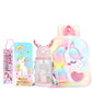 Urban Festivities Unicorn Gift Set For Girls (Set Of 4) | Includes Fur Bag, Geometric Unicorn Pencil Box, Water Bottle & Station