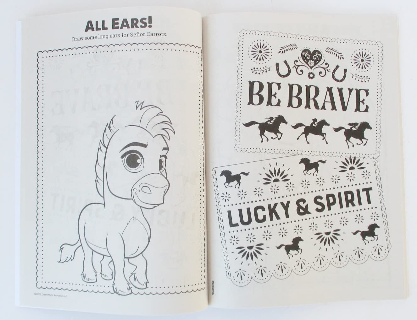 Colortivity Spirit Untamed Coloring And Activity Book - 80 Pages - Cover Varies (42982938)